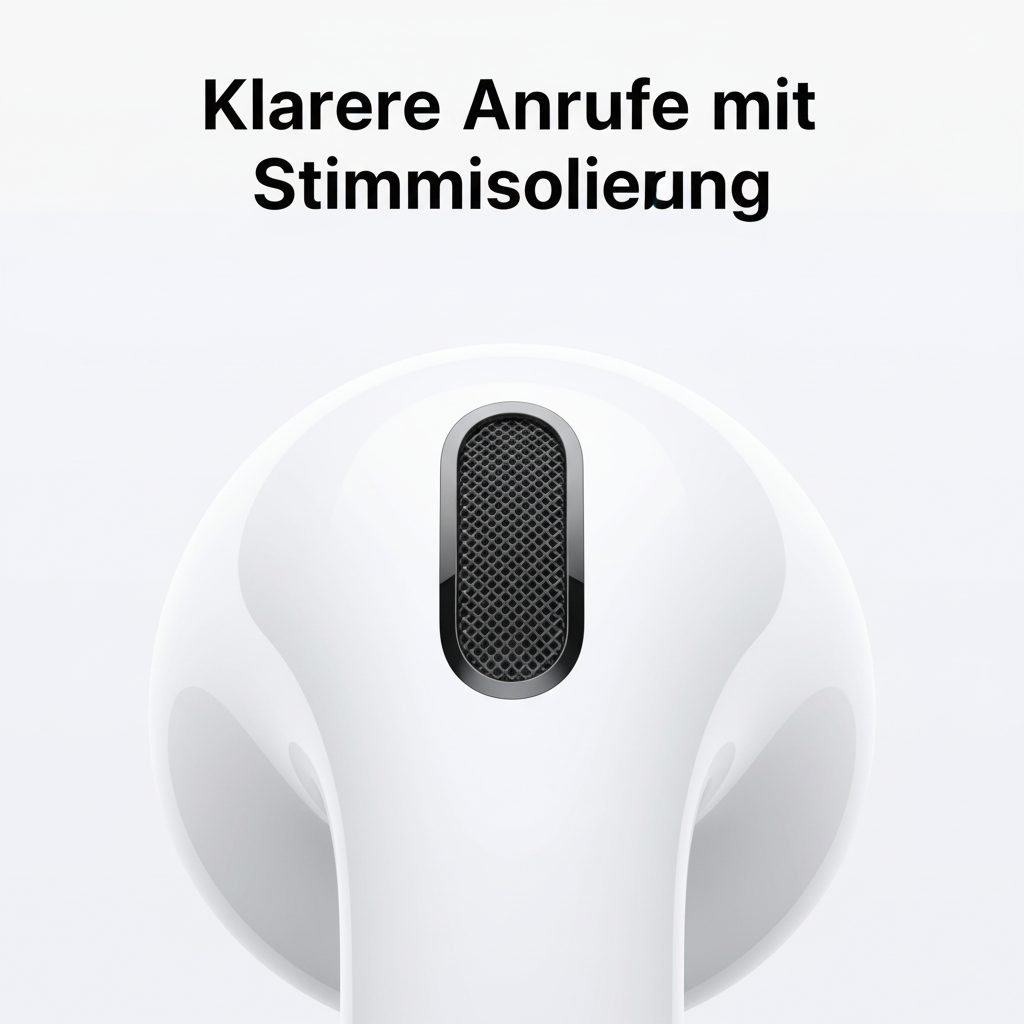 Klarere Anrufe mit Stimmisolierung